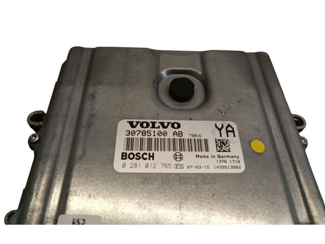 Řídící jednotka 30785100AB, 0281012765   Volvo S80 2007