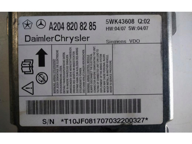 Řídící jednotka A2048208285   Mercedes-Benz C W204 2007