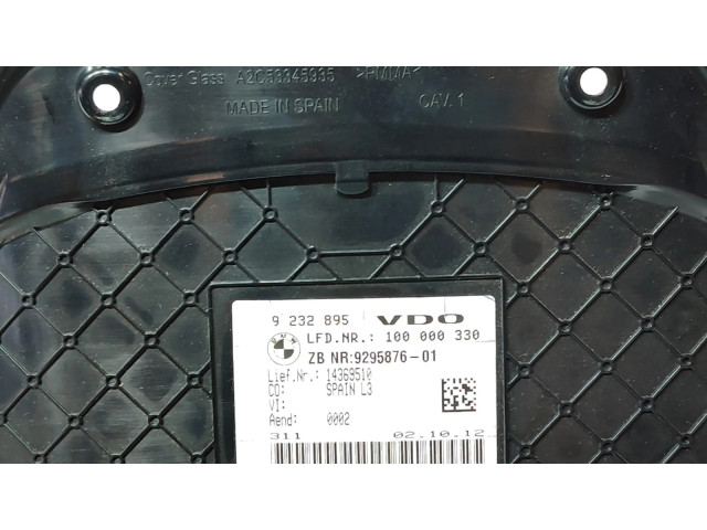 Přístrojová deska  BMW M3 F80 2012 9232895  