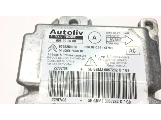 Блок подушек безопасности 608990600   Peugeot Partner