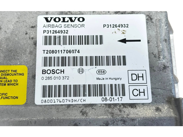 Блок подушек безопасности P31264932, 0285010372   Volvo V70