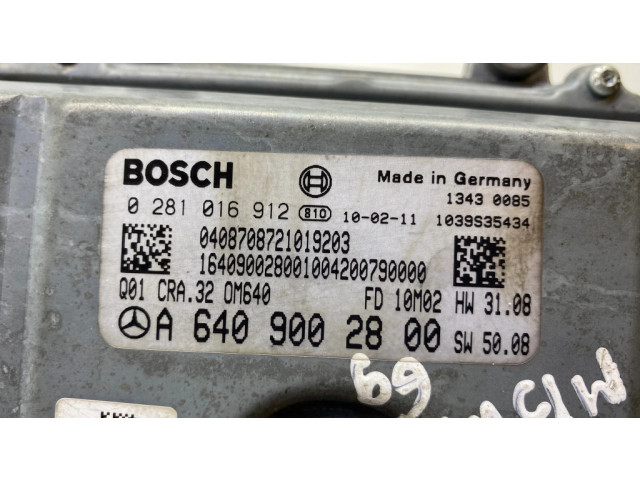 Řídící jednotka A6409002800, A1695452932   Mercedes-Benz A W169 2010