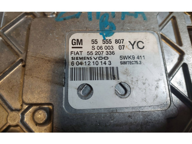 Řídící jednotka 55555807, 55207336   Fiat Croma 2009