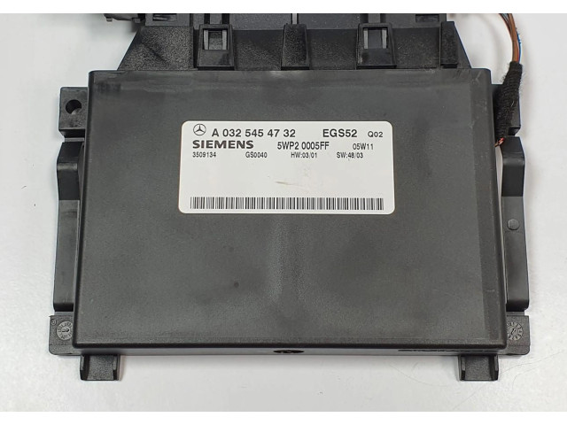 Блок управления коробкой передач A0325454732   Mercedes-Benz SL R230