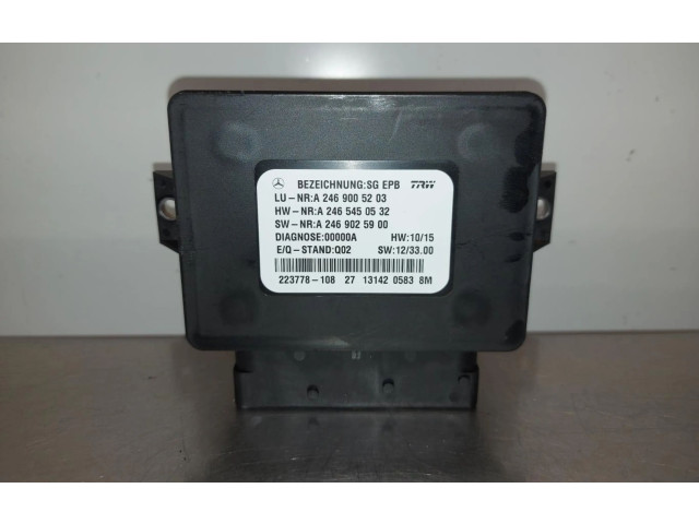 Řídící jednotka A2469005203   Mercedes-Benz CLA C117 X117 W117 2013