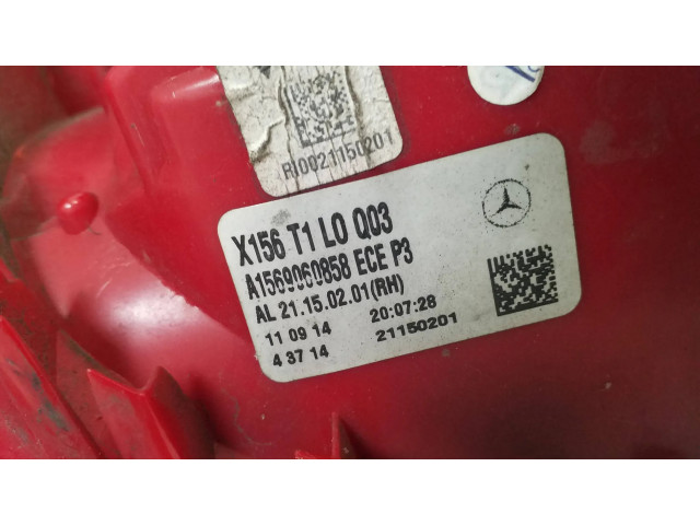 Задний фонарь правый A1569060858, 21150201    Mercedes-Benz GLA W156   2013-2019 года