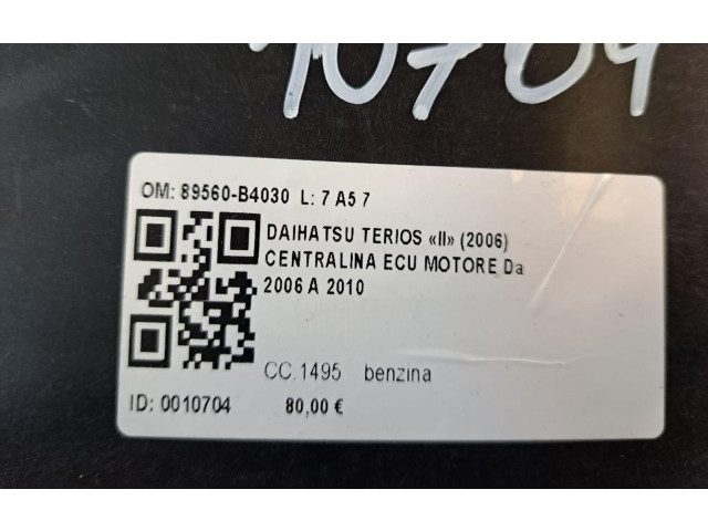 Řídící jednotka 89560-B4030, 89560-B4030   Daihatsu Terios 2006
