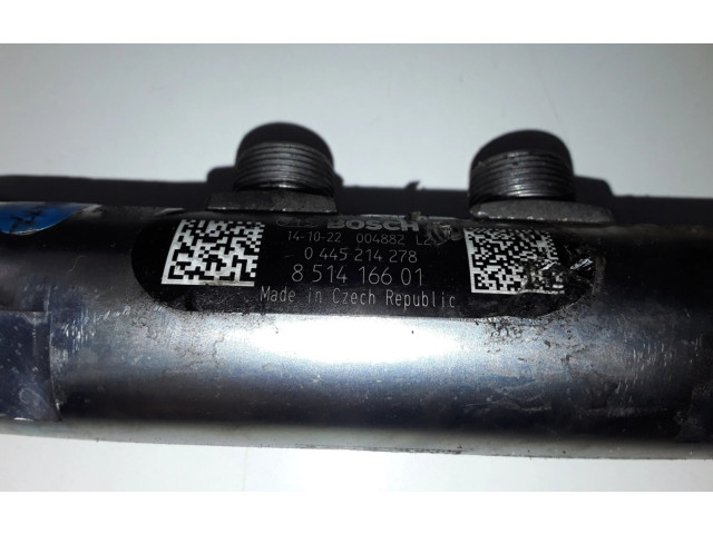 Vstřikovací lišta 8514166, 0445214278   BMW 1 F20 F21    B37 D15 A 
