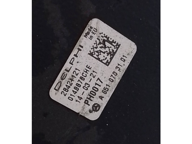 Vstřikovací čerpadlo A6510703101, 0148878CHE   Mercedes-Benz C W205    651921 