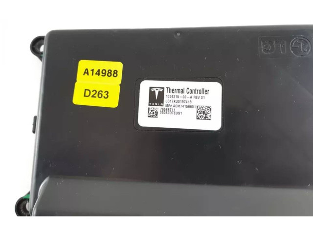 Блок управления климат-контролем 103421500A, 1034215-00-A   Tesla Model S