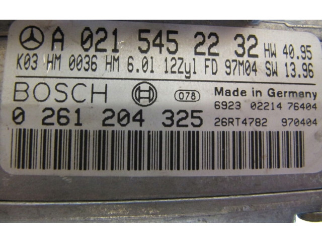 Řídící jednotka A0215452232   Mercedes-Benz S W140 1991