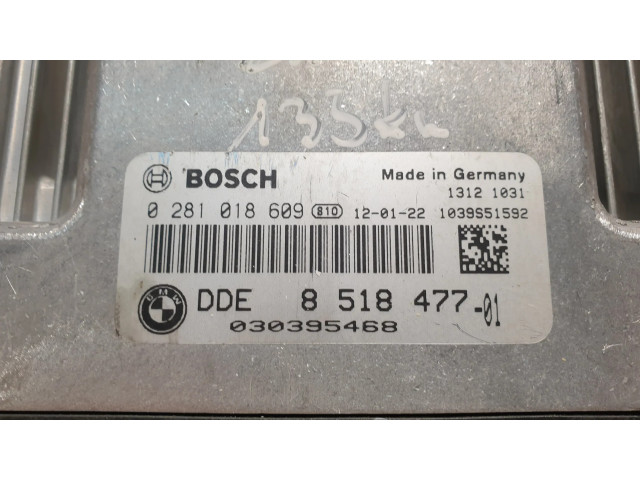 Řídící jednotka 8518477, 0281018609   BMW 5 F10 F11 2012
