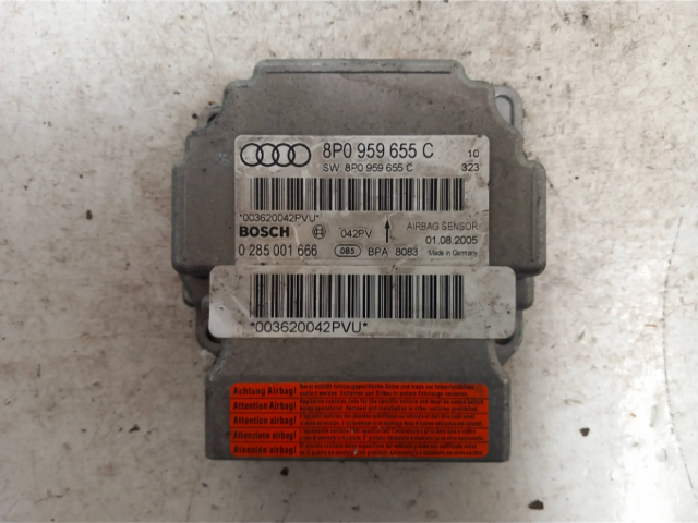 Блок подушек безопасности 8P0959655C, 0285001666   Audi A3 S3 8P