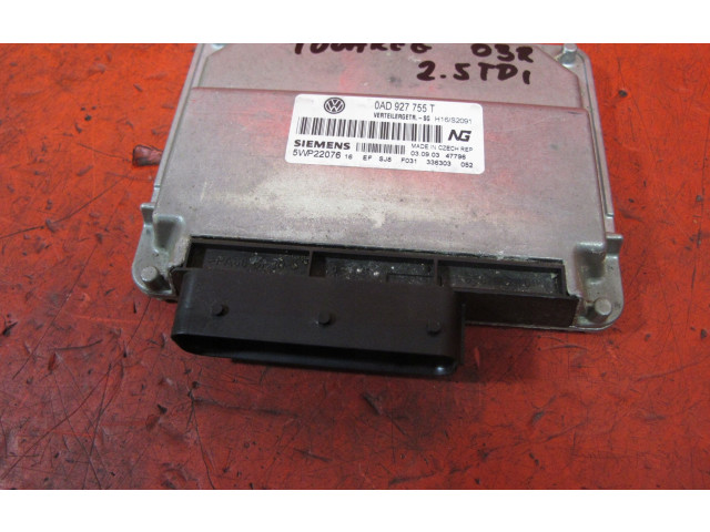 Блок управления редуктора коробки передач (раздатки) 0AD927755T   Volkswagen Touareg I