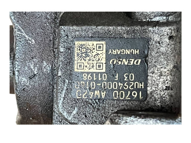 Vstřikovací čerpadlo 16700AW420, HU2940000150   Nissan X-Trail T30     