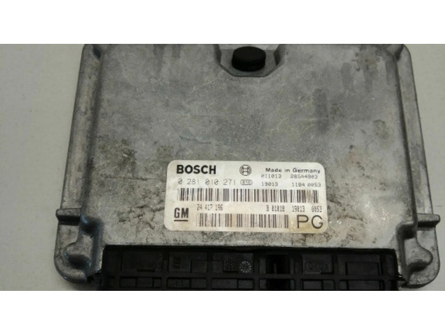 Блок управления двигателя 0281010271   Opel Vectra C