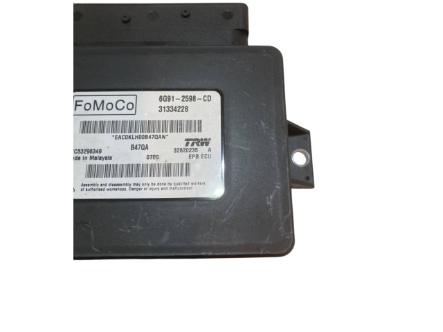 Vstřikovací lišta 31334228, 6G912598CD   Volvo V60     