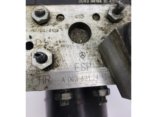 Jednotka ABS 0265202433   Mercedes-Benz  W168 2003