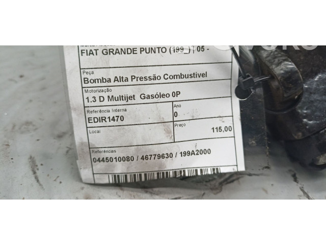 Топливный насос 0445010080, 199A2000    Fiat Grande Punto