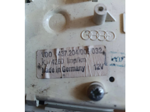Přístrojová deska  Audi 80 90 B3 1991 437204005032, 893919067  