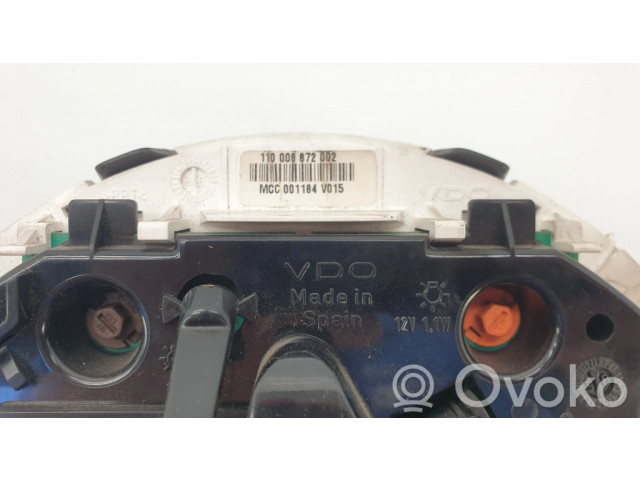 Панель приборов 110008872002, MCC001184V015   Smart ForTwo I       