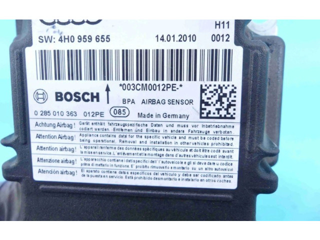 Блок подушек безопасности 4H0959655, IMPRK1063720   Audi A8 S8 D4 4H