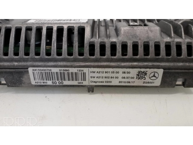 Дисплей    A2129010500, A2129028400   Mercedes-Benz E W212