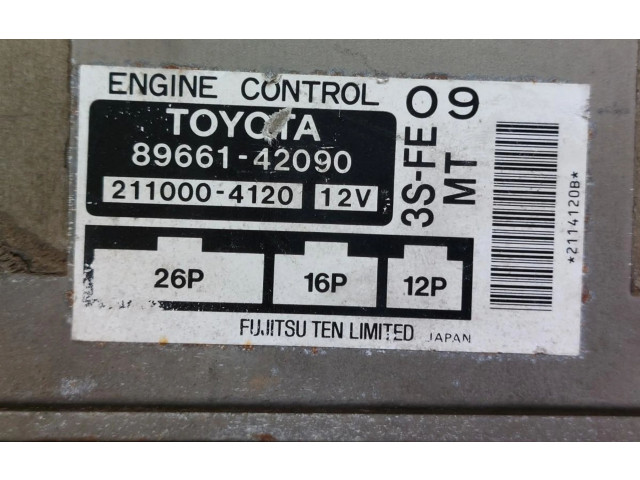 Řídící jednotka 89661-42090, 211000-4120   Toyota RAV 4 (XA10) 