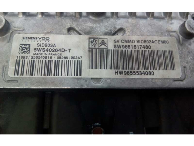 Řídící jednotka SW9661617480, 5WS40264DT   Peugeot 407 2006