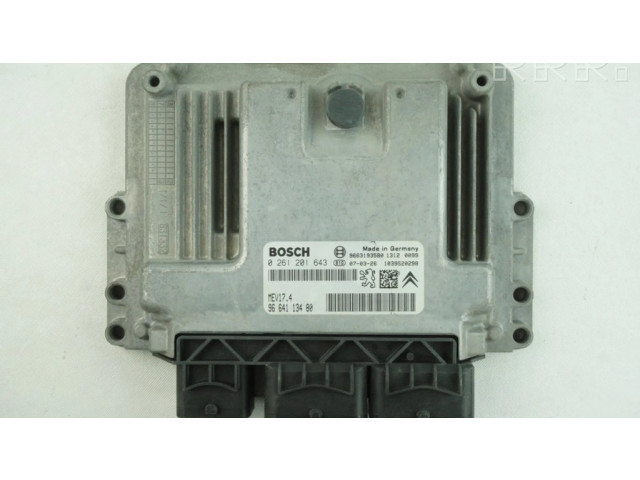 Řídící jednotka 9664113480, 0261201643   Peugeot 207 2012
