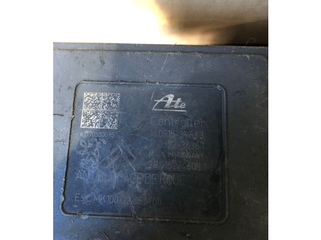 Jednotka ABS 9809312480   Peugeot 2008 I 2014
