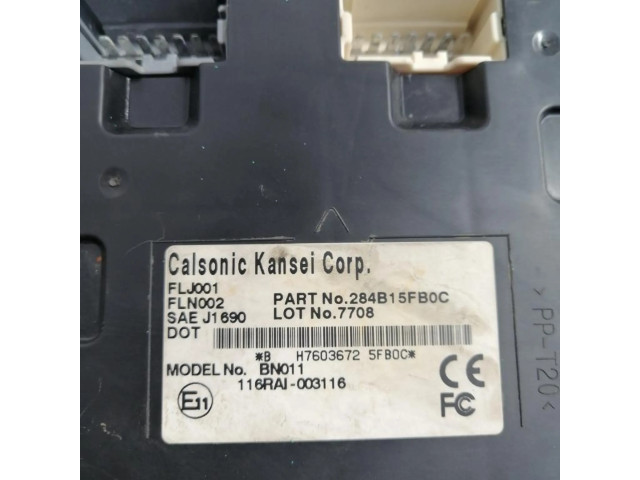 Řídící jednotka 284B15FB0C, MODULOELECTRONICO   Nissan Micra 2018