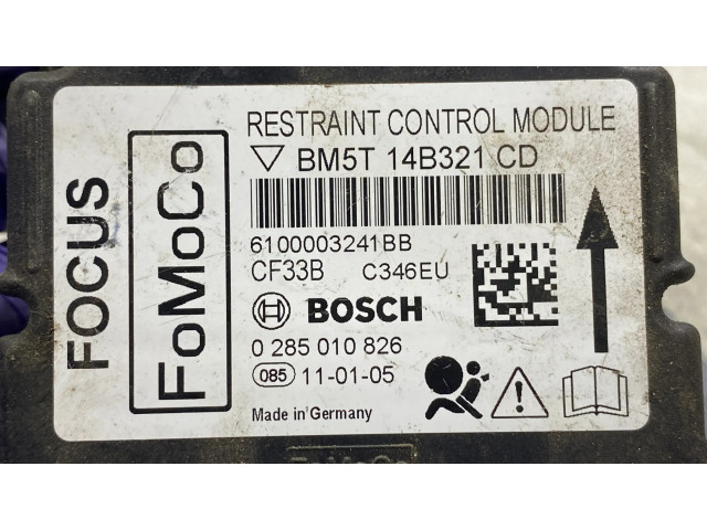 Блок подушек безопасности BM5T14B321CD, 6100003241BB   Ford Focus