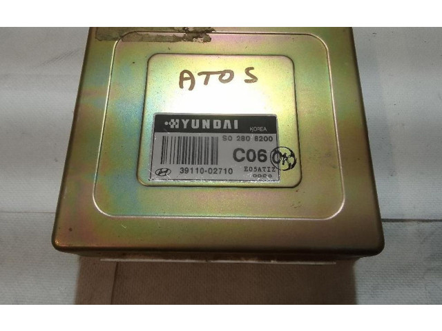 Блок управления двигателя 3911002710, S02808200   Hyundai Atos Classic