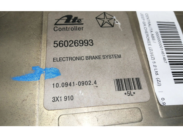 Блок управления ABS 56026993   Jeep Grand Cherokee