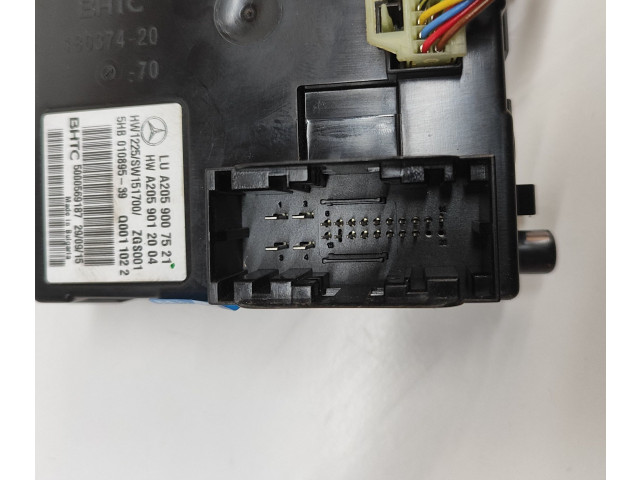Блок управления климат-контролем A2059007521, A2059012004   Mercedes-Benz C W205