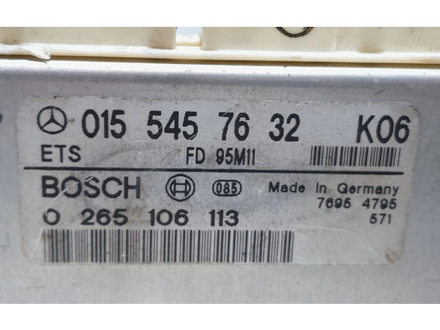 Блок управления АБС 0155457632, 160292   Mercedes-Benz E W212