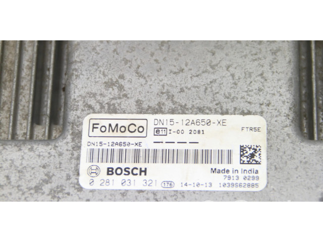 Блок управления двигателя DN1512A650XE   Ford Ecosport