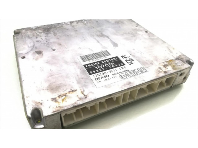 Řídící jednotka 89661-2G420, 175200-9511   Toyota Celica T230 2004