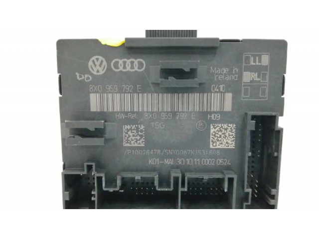 Блок комфорта 8X0959792E   Audi Q3 8U   