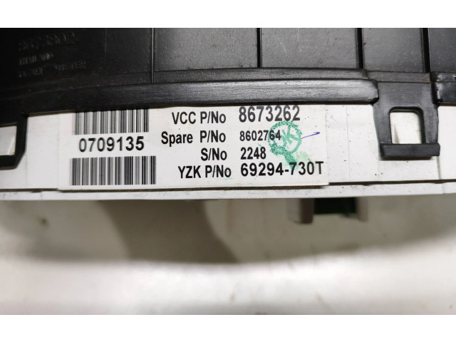 Přístrojová deska  Volvo V70 2003 8602764, 8673262  