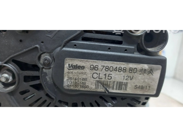 Генератор 9678048880, 161738   Citroen C3 Picasso 1.4     