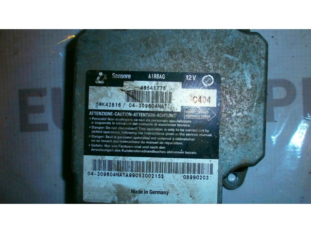 Блок подушек безопасности 46541775, 5WK42816   Fiat Bravo - Brava