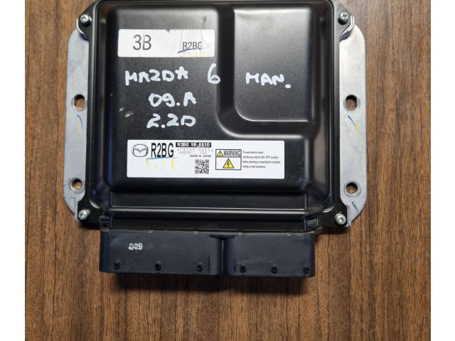 Блок управления двигателем ECU R2BG18881D, 2757000203   Mazda 6