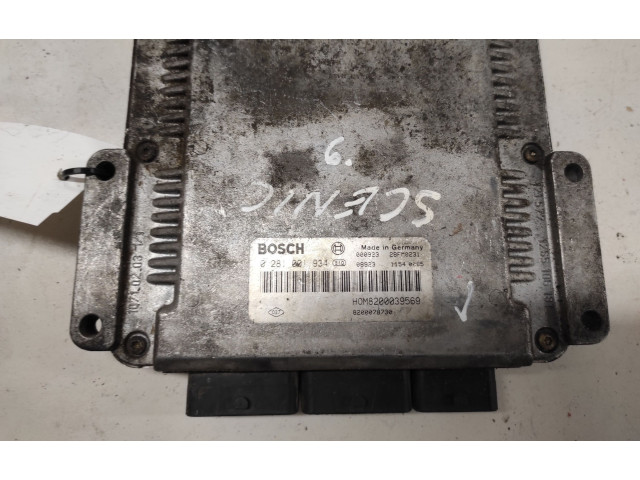Řídící jednotka 8200222133, 0281011102   Renault Scenic I 2000