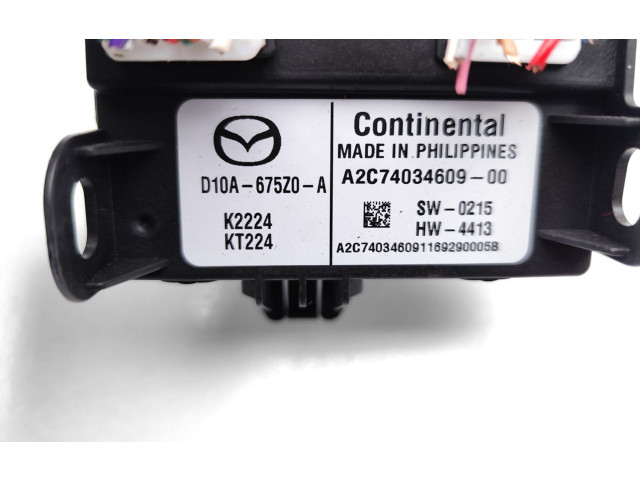 Vstřikovač D10A-675Z0-A, A2C74034609   Mazda CX-3    PEX3 