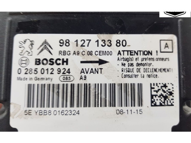Блок подушек безопасности 9812713380, 9812713380   Peugeot 208