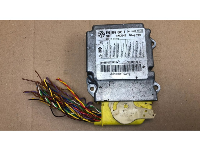 Блок подушек безопасности 1K0909605T   Volkswagen PASSAT B6