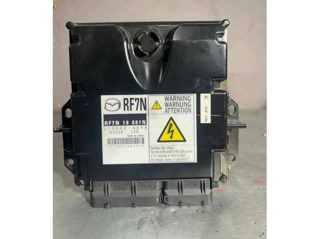 Řídící jednotka RF7N18881N, 7580066700   Mazda 5 2008