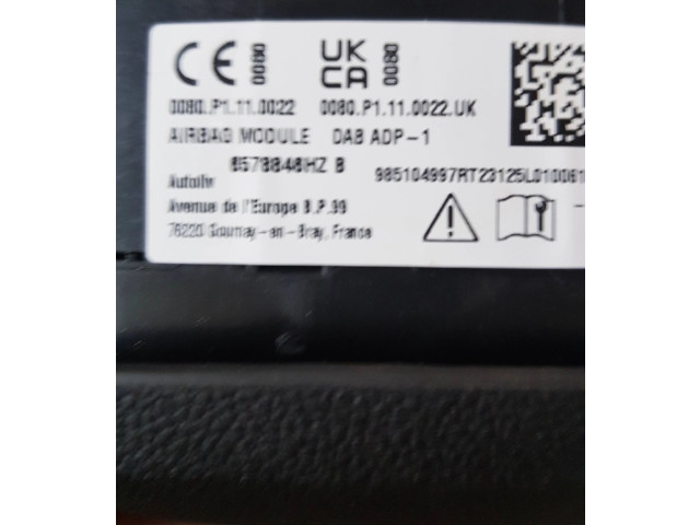 Подушка безопасности водителя 985104997R, 8573848HZB   Renault Espace VI